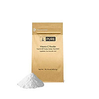 Vitamin C Powder (1 lb.) by Pure Organic Ingredients, Eco-Friendly Packaging, L-Ascorbic Acid, Antioxidant, Boost Immune System, DIY Skin Care