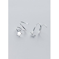 Bông Tai Nữ | Bông Tai Nữ Bạc S925 Sao Băng May Mắn B2535 - Bảo Ngọc Jewelry