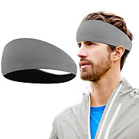 Sport Headband Sweatband Hair Band Anti-slip Headwear Elastic Hair Band Athletic Headband