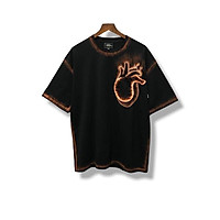 Áo thun local brand Áo phông form rộng unisex nam nữ DRIM T-shirt Heart fire