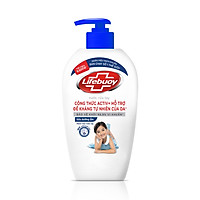 Nước rửa tay 450g Lifebuoy Sữa dưỡng ẩm Bảo vệ khỏi 99.9% vi khuẩn gây bệnh và dưỡng ẩm tay Chăm sóc da Ngăn ngừa vi khuẩn lây lan trên da với ion Bạc+ hỗ trợ cùng đề kháng da tự nhiên