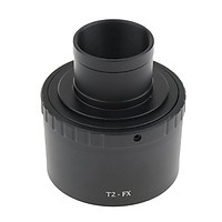 FX Mount Cameras T2 Ring 1.25" Telescope Mount Tube Adapter for Fuji X-T1