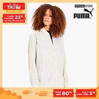 PUMA - Áo khoác thể thao nữ Pearl Woven Training-519562-02