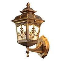 Đèn chùa đồng gắn tường trụ cổng trang trí ngoại thất sân vườn, cổng ra vào cổ điển sang trọng mã 285