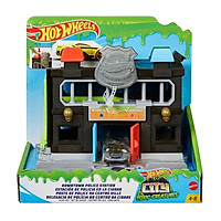 Đồ Chơi HOT WHEELS Trạm Cảnh Sát Hot Wheels City GYP38/FRH28