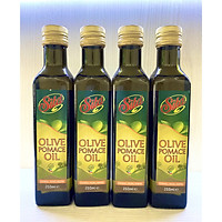 Combo 4 Chai Dầu Oliu Pomace Cao Cấp Nhãn Hiệu Sita' 250ml Nhập Khẩu Ý Dùng trong Nấu Ăn, Trộn Salat, Làm Đẹp - Olive Pomace Oil 250Ml Sita' (Dầu ăn), (Dầu Dưỡng Da)