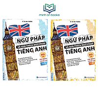 Bộ 2 Cuốn Ngữ Pháp Và Giải Thích Ngữ Pháp Tiếng Anh Cơ Bản Và Nâng Cao – Tập 1 + Tập 2 - MinhAnBooks