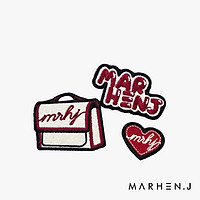 Marhen.J - Set huy hiệu cài túi xách Wappen Sunny MJ19CWAPTSH-RE