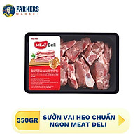 Sườn vai heo chuẩn ngon Meat Deli - 350gr