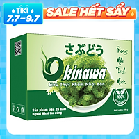 Rong Nho Tươi Tách Nước Okinawa 240g (12 gói x 20g) (Mẫu mới) - Thần Dược Đại Dương