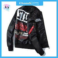 Áo Khoác Nam, Khoác Dù Nam 2 lớp phối nón thời trang hàn quốc trẻ trung cuốn hút Thương Hiệu Chandi chất liệu thấm hút mồ hôi dày dặn mặc thoáng mát mẫu KD15