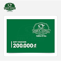 Giftpop - Phiếu Quà Tặng Phúc Long 200K