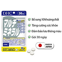 Viên uống Khoáng tổng hợp DHC Nhật Bản DHC Multi Minerals tăng cường sức khỏe 30 ngày JN-DHC-MIN30