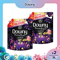 Combo 2 Nước Xả Vải Downy Huyền Bí (3L/Túi)