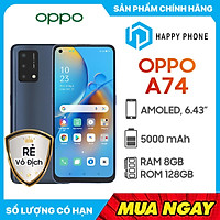 Điện Thoại Oppo A74 (8GB/128GB) - Hàng Chính Hãng - Đã kích hoạt bảo hành điện tử