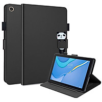 Flip Case For Huawei Enjoy Tablet 2 / MatePad T 10S / MatePad T 10 Flexible Soft Silicone Premium PU Leather Wallet Shell Flip Cover with Card Holder Tablet Case
