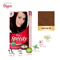 Thuốc nhuộm dưỡng tóc phủ bạc thảo dược Bigen Speedy Thương hiệu Nhật Bản 80ml dạng kem