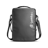 TÚI ĐEO CHÉO TOMTOC H14 (USA) URBAN CODURA SHOULDER BAGS 13″, 15” BLACK CHO MACBOOK, LAPTOP