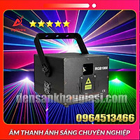Đèn Laser Quét Tia Đèn Laser RGB 1000 Dành Cho Phòng Bay Phòng Karaoke Đèn Sân Khấu Lightvera