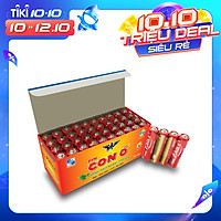 Pin đũa CON Ó (EAGLE) R03 Đỏ AAA - 1 hộp (40 viên) - HÀNG CHÍNH HÃNG
