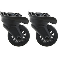 2 Xdiy Nhựa Trái Phải Hành Lý Bánh Xe Xoay Thay Thế Bánh Đúc A90
