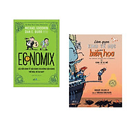 Combo 2 cuốn sách: Economix + Làm quen kinh tế học qua biếm họa tập 1 (kinh tế vĩ mô)