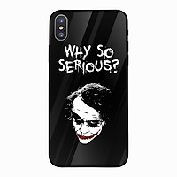 Ốp kính cường lực cho điện thoại iPhone X - Why so serious MS ACZTU005
