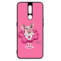 Ốp lưng dành cho điện thoại Oppo F11 Pro Heo Mặc Váy- Hàng Chính Hãng