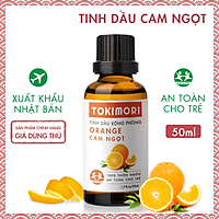 Tinh Dầu Cam Ngọt TOKI MORI Xuất Khẩu Nhật Bản (50ml) 100% Thiên Nhiên, Xông Phòng, Khử Mùi, Kháng Khuẩn, Đuổi Muỗi, Ngủ Ngon, Giảm Stress, An Toàn Cho Trẻ.
