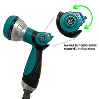 S.U.N.G XỊT 8 CHẾ ĐỘ XOAY TÙY CHỈNH CAO CÁP XANH LÁ - TN437