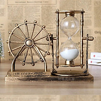 Đồng hồ cát bánh xe Ferris phong cách cổ điển, sang trọng - vật dụng trang trí bàn làm việc