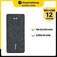Pin sạc dự phòng Polymer 20.000 mAh Type C Anker PowerCore Metro Essential A1268 - Hàng chính hãng
