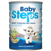 Sữa Dê Công thức Baby Steps Goat Toddler Milk Drink số 3 900gr