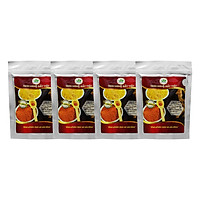 Combo 4 Tinh Bột Nghệ Đất Việt (125g) - Tặng Kèm Mật Ong Nguyên Chất (500ml)