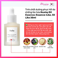 Tinh Chất Dưỡng Da Chống Lão Hóa Huxley Oil Essence; Essence-Like, Oil Like 30ml