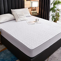Chống Thấm Nước Bảo Vệ Nệm Drap Giường Chống Bụi Đệm Dày Ấm Giường Giường Có Thể Rửa Được Dập Nổi Miếng Lót Nhà Dệt