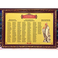 Tranh in dầu, Lời dạy của khổng Tử