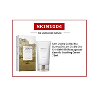 Kem Dưỡng Da Rau Má Dưỡng Ẩm Làm Dịu Da Cho Khô Skin1004 Madagascar Centella Soothing Cream 75ml