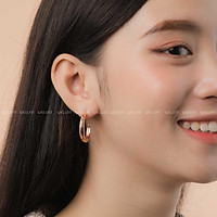 Hoa tai chữ c phong cách đơn giản hiện đại hàn quốc-HTH0007