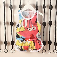 Bộ Quần Áo Ba Lỗ lưới cho Bé Trai, Mẫu mới 2021, Từ 4kg đến 20kg. Có 5 mẫu Đẹp cho Mẹ lựa chọn