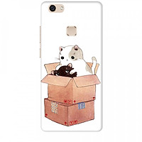 Ốp lưng dành cho điện thoại Vivo V7 - V7 PLUS - Y83 - Mèo Con Dễ Thương