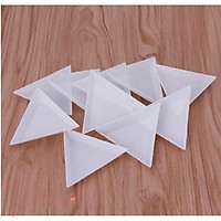 Khay tam giác đựng đá, phụ kiện, hoa bột...vv