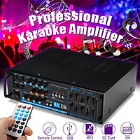 AC240V Universal Power Amplifier Subwoofer USB Karaoke Stereo 2 Channel