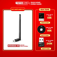 TotoLink N150UA - USB Wi-Fi Chuẩn N 150Mbps - Hàng Chính Hãng