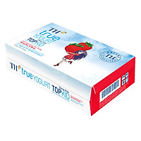 Thùng Sữa Chua Uống Tiệt Trùng Topkid Dâu TH True Milk (110ml x 48 Hộp)