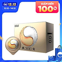 Bao cao su OLO tăng hưng phấn Ice & Fire lửa băng, siêu mỏng, nhiều gel - Hộp 10 bcs