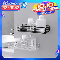 Giá Treo Tường Đựng Vật Dụng Nhà Tắm/Kệ Đựng Đồ/Kệ Hình Chữ Nhật Đựng Đồ Đa Năng Không Cần Khoan Tường Tiện Lợi MOHI MM6 - Chính hãng (Giao màu ngẫu nhiên)