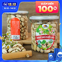 Hạt Dẻ Cười Mỹ Smile Nuts (215g - 500g) | 100% Nhập khẩu từ Mỹ, không tẩy trắng - Dẻ cười rang muối vừa ăn, thơm ngon, giòn rụm
