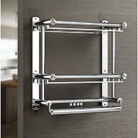 Giá INOX 304 Dán Tường Gạch Men Treo Đồ Phòng Tắm chịu tải 10kg