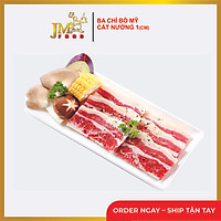 Ba chỉ bò Mỹ cắt nướng 1(cm) - 1 kg